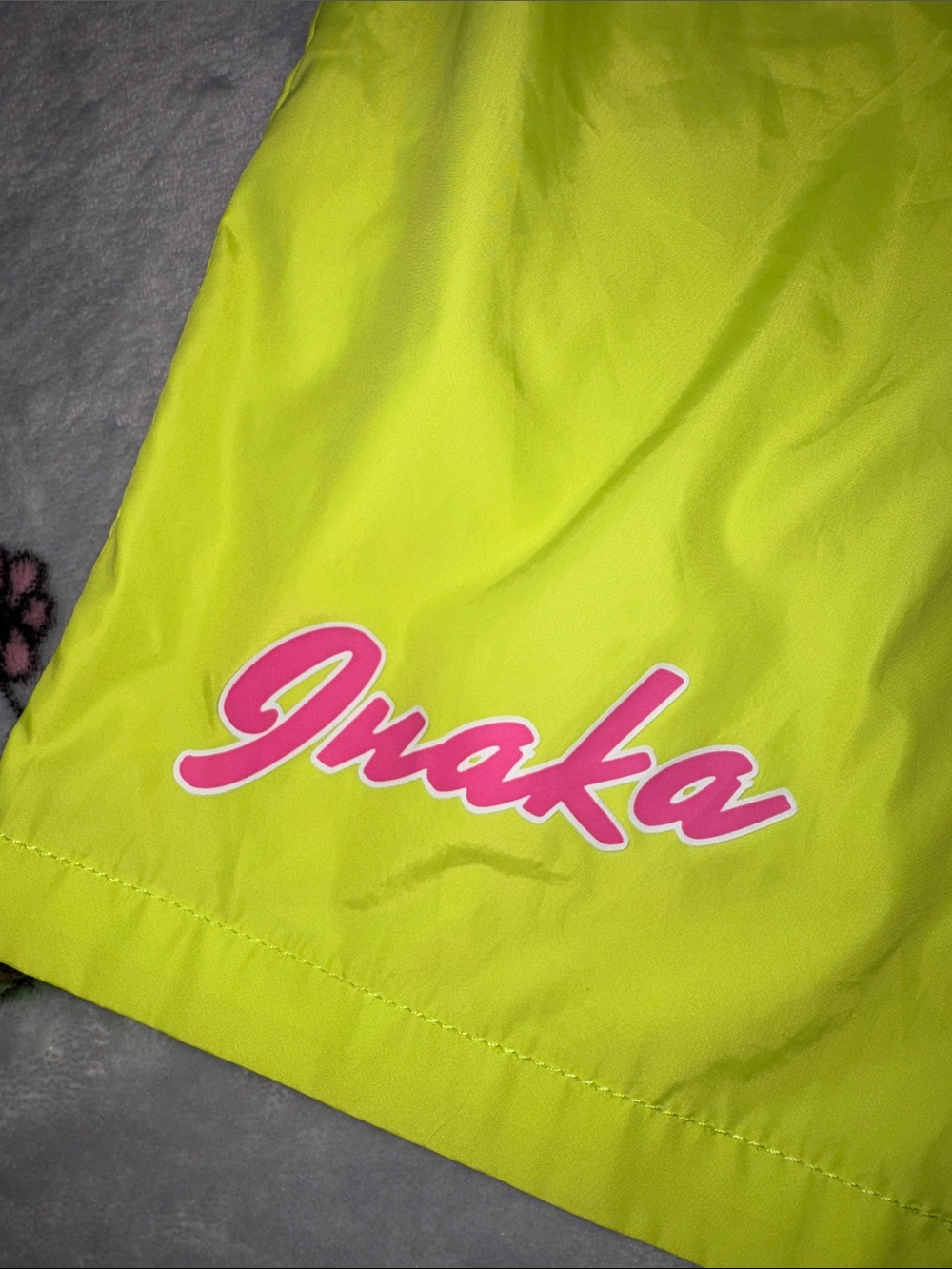 Inaka Power Neon Yellow Shorts - Picture 3 of 8